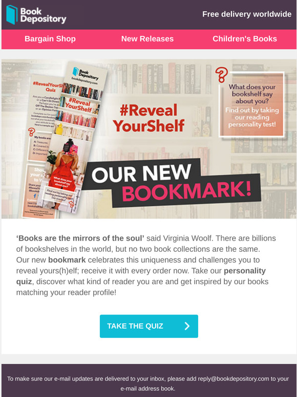 What does your bookshelf say about you? Milled