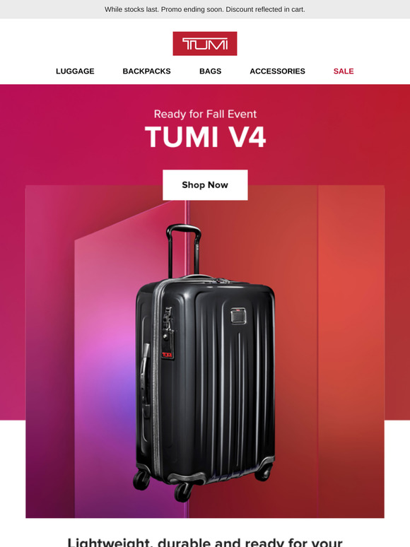 tumi outlet coupon