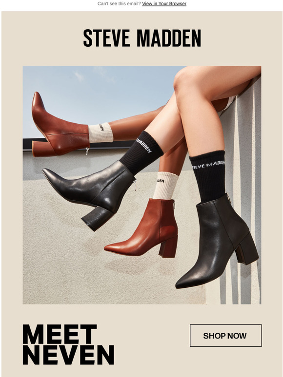 neven cognac leather bootie