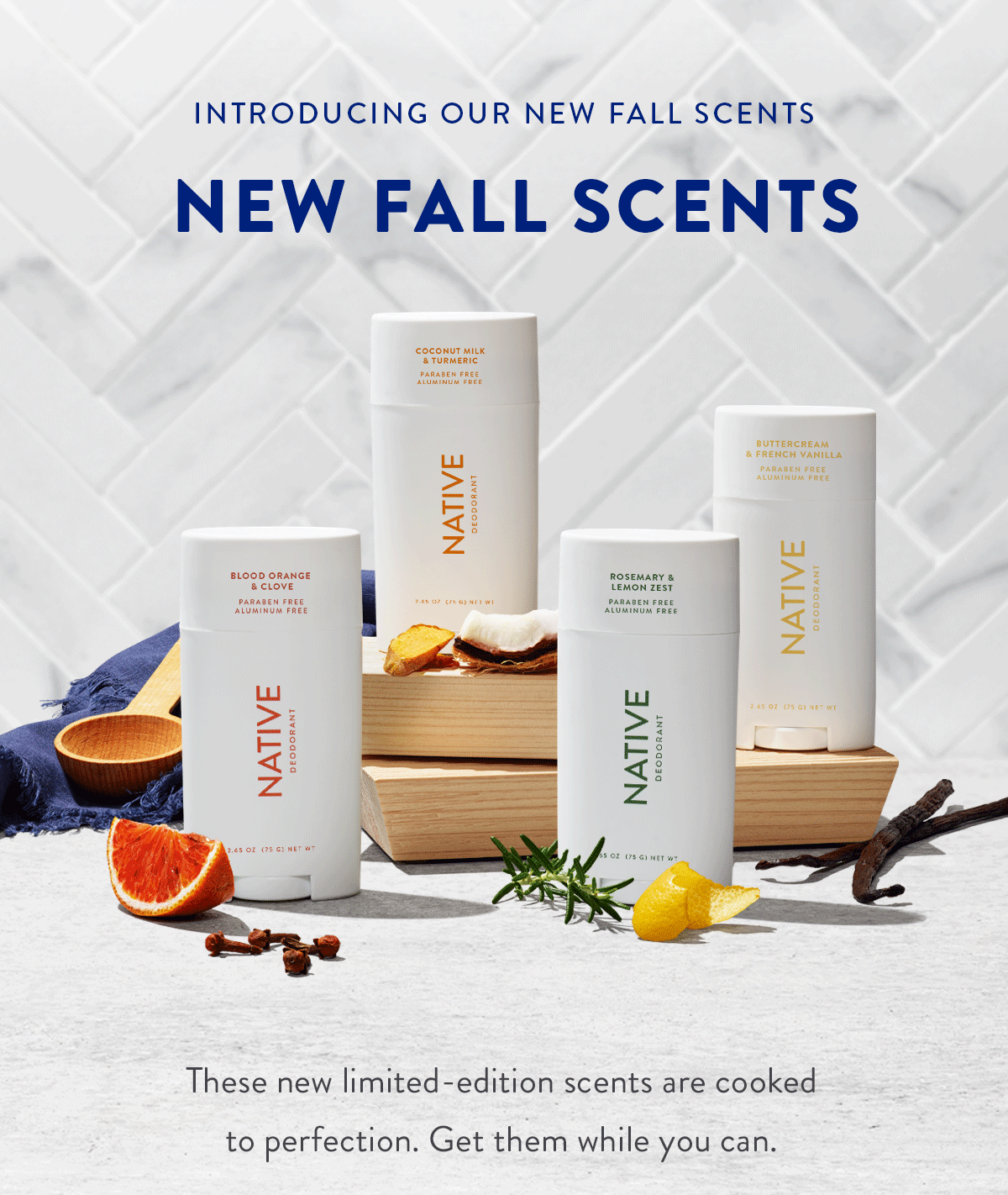 Native Deodorant Our NEW Fall Scents Are Here! 🍁 Milled