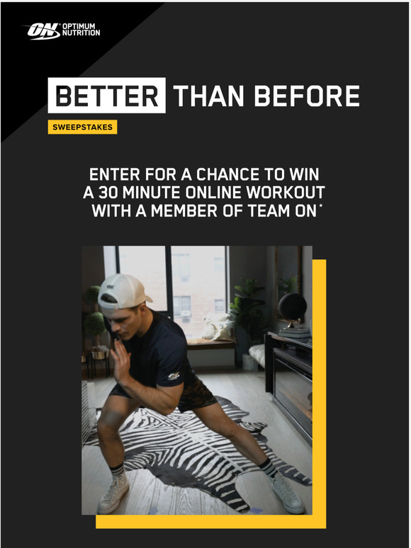 Want to Workout with Team ON?