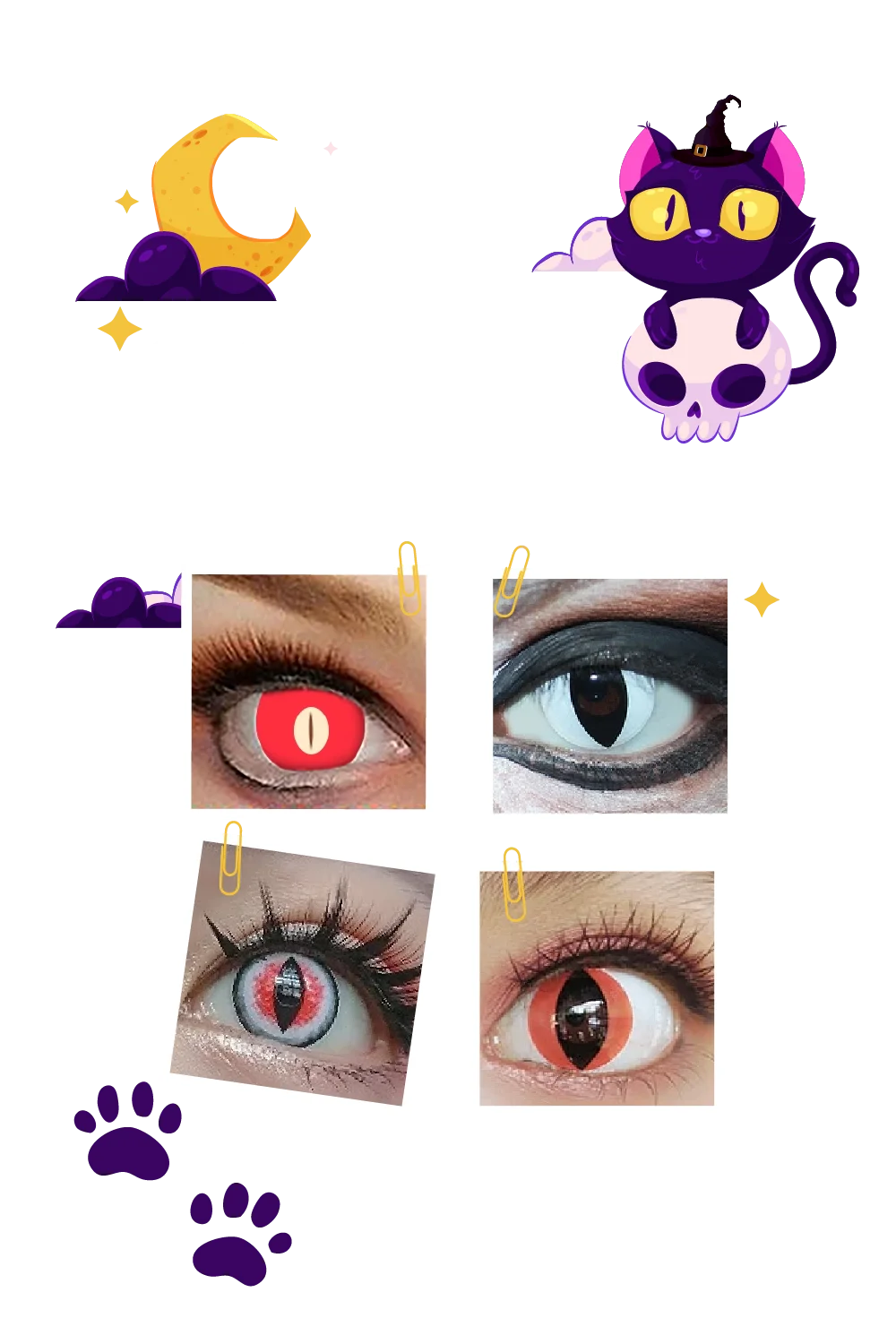 49 Top Images Cat Eye Contacts Cheap - Caturday The Ulimate Cat Lady Accessory Cat Eye Contacts Beaumiroir