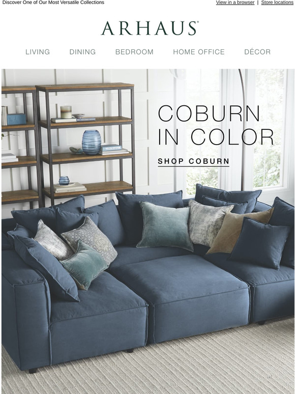 Arhaus Coburn, Now in Color Milled