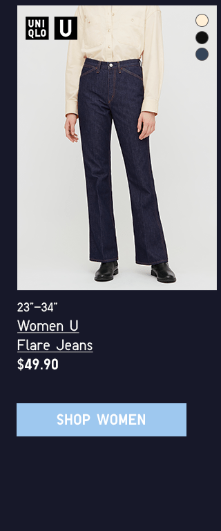 uniqlo u flare jeans