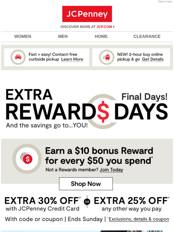 jcp rewards phone number