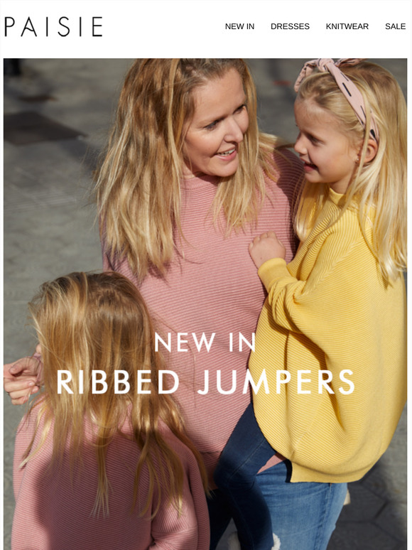 paisie ribbed jumper