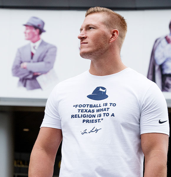 tom landry t shirt