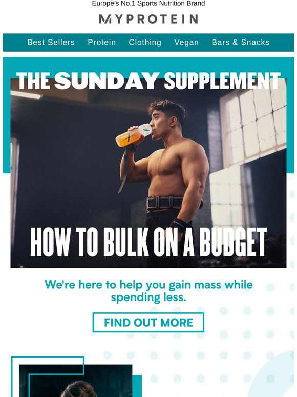 Myprotein Expert advice on how to bulk on a budget Milled