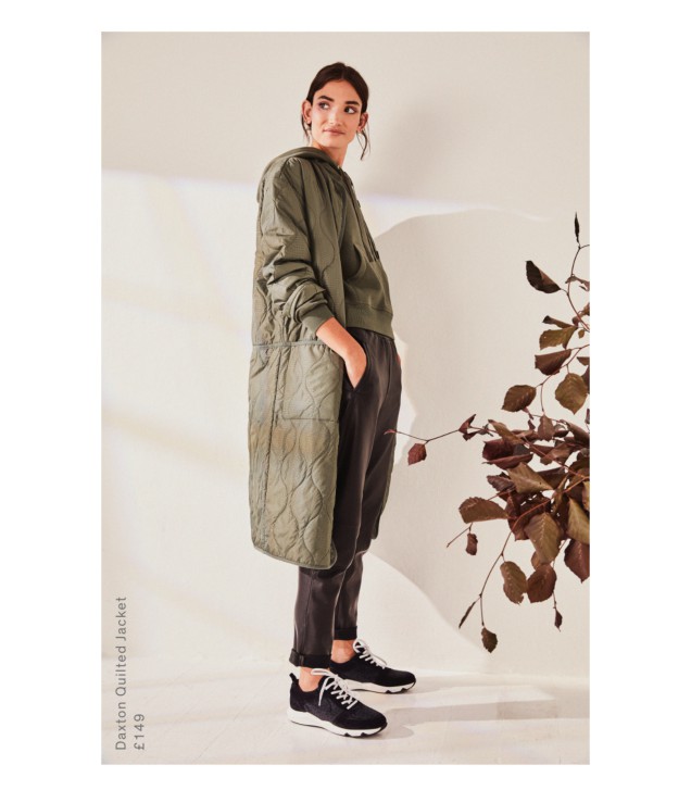 hush daxton quilted jacket
