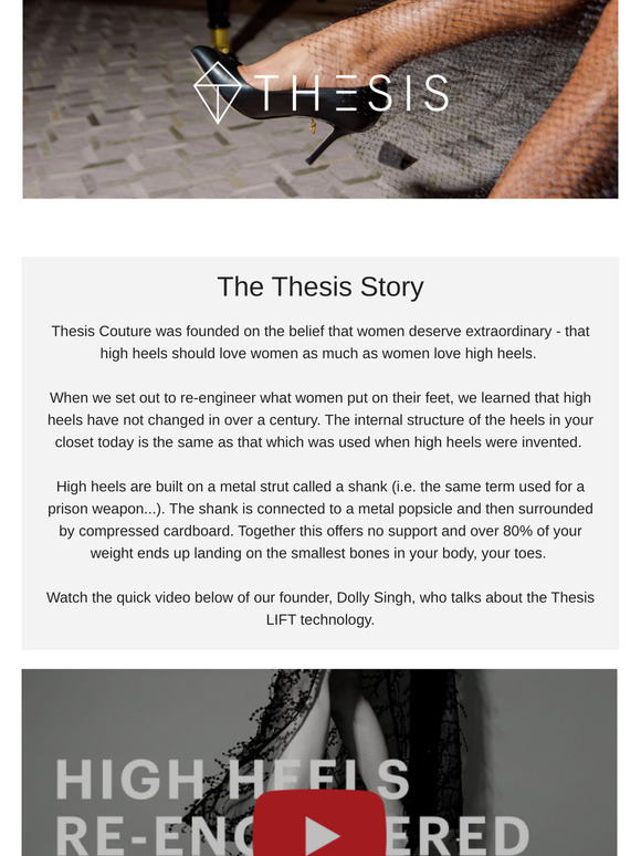 The Technology Behind Thesis...and clue #1 for your $50 credit!