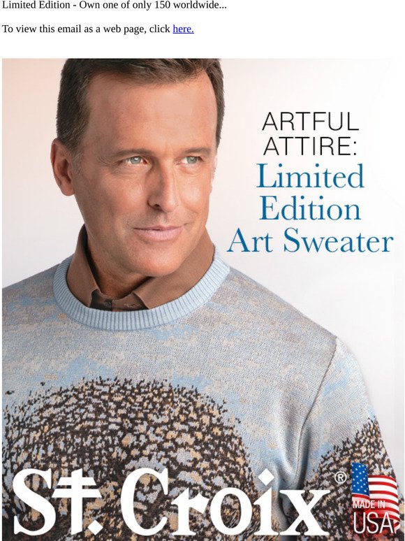 “Incomparable Style – Limited Edition Art Sweater for Fall”