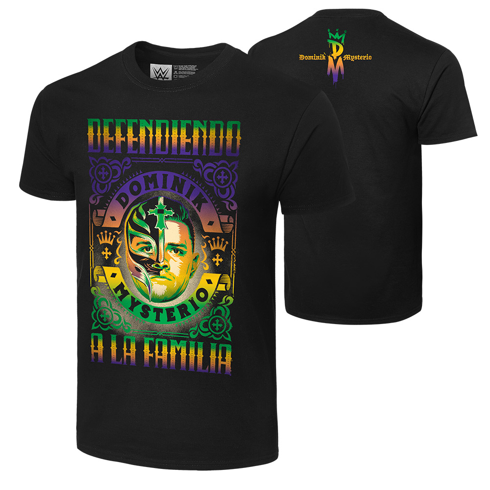 Dominik mysterio t shirt Clearance
