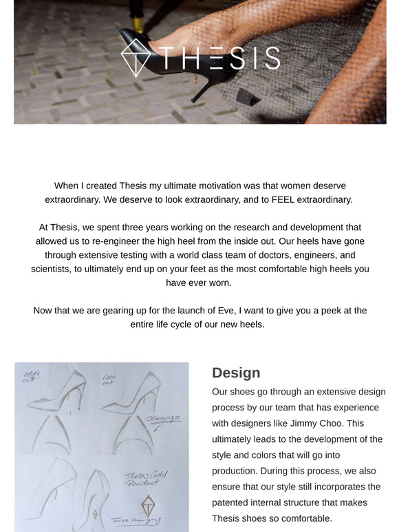 A Behind The Scenes Look at Our Newest Shoe, Eve