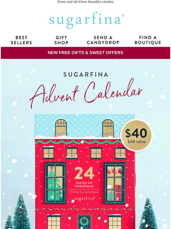 Sugarfina Don't Miss The Advent Calendar Milled