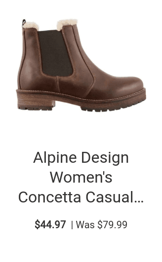 alpine design concetta casual boot