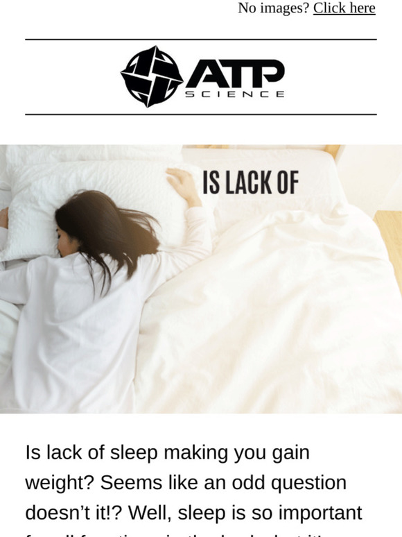 Is lack of sleep making you gain weight? 😴