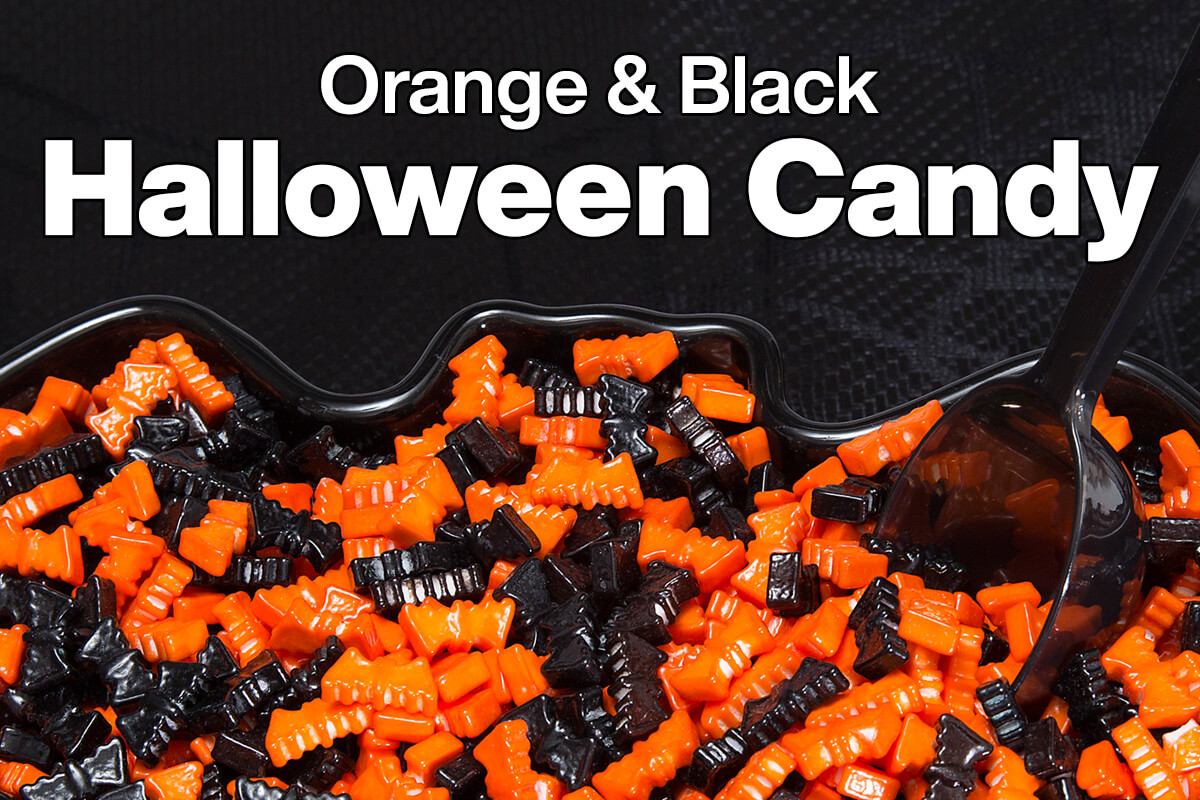 Shop Black & Orange Candy For Halloween! 🎃 Milled
