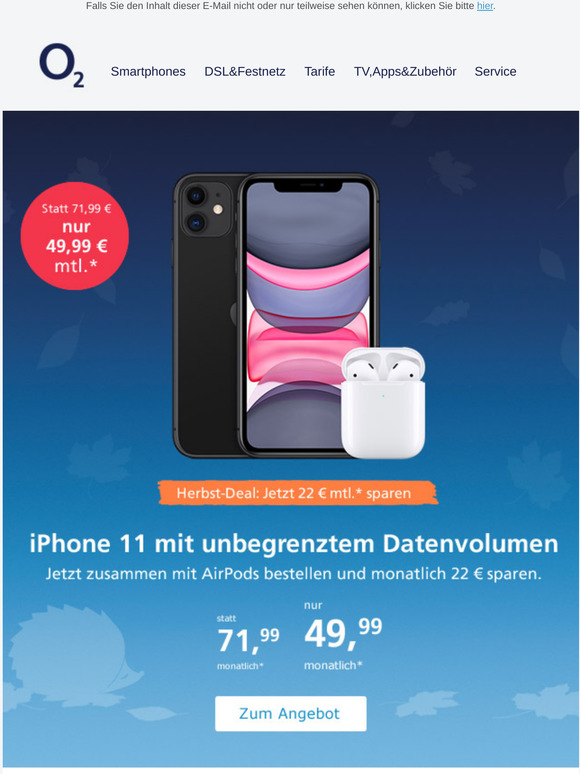 September Angebote mit unbegrenztem Datenvolumen
