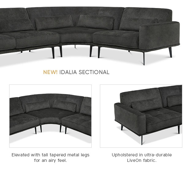 Dania Furniture Shop NEW Sectionals! Milled