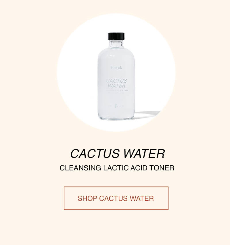 cactus water cleansing lactic acid toner