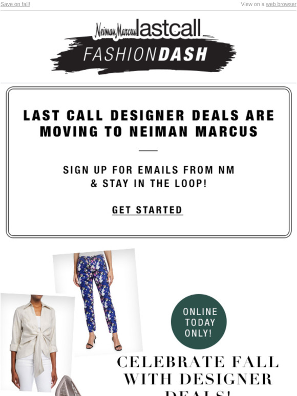 CLEARANCE DASH! Up to 85% off