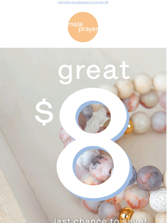 the $8 sale is still on ..... for now 🚨 🚨 🚨