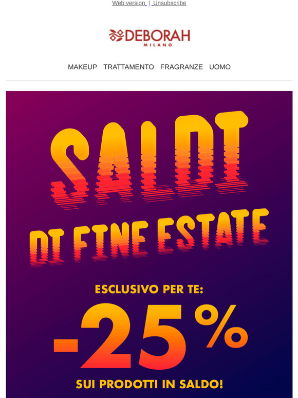 Ultimi giorni per approfittare dei Saldi! ✨