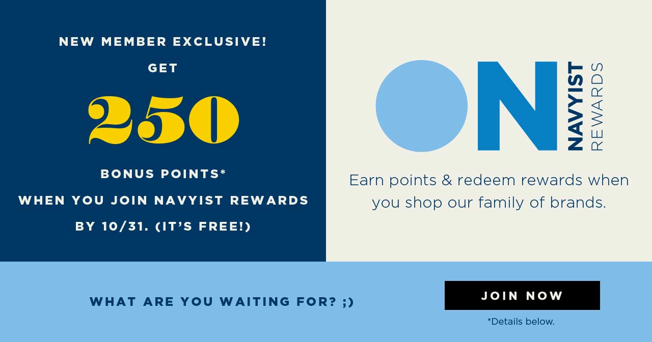 Old Navy: 🎉New member exclusive: get 4 bonus points when you Old Navy: 🎉New member exclusive: get 4 bonus points when you