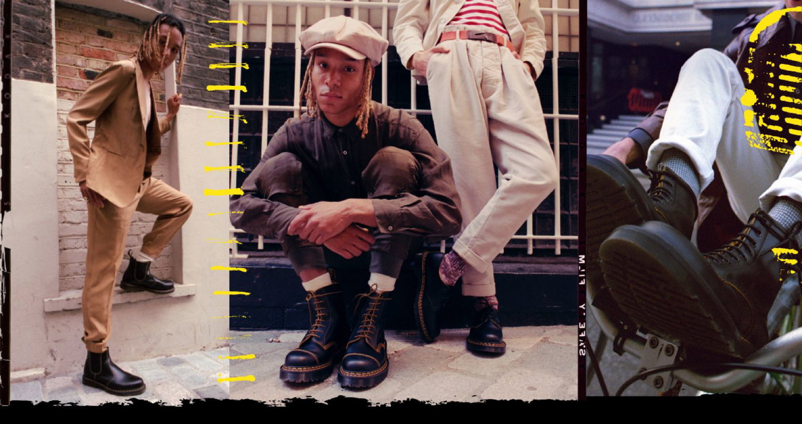Dr Martens FR: Heritage Distortion : la nouvelle collection DM's | Milled