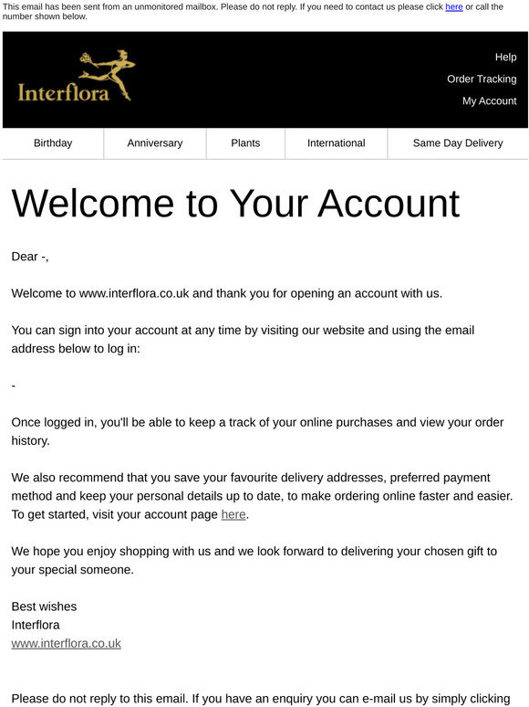 Interflora to Interflora UK Milled