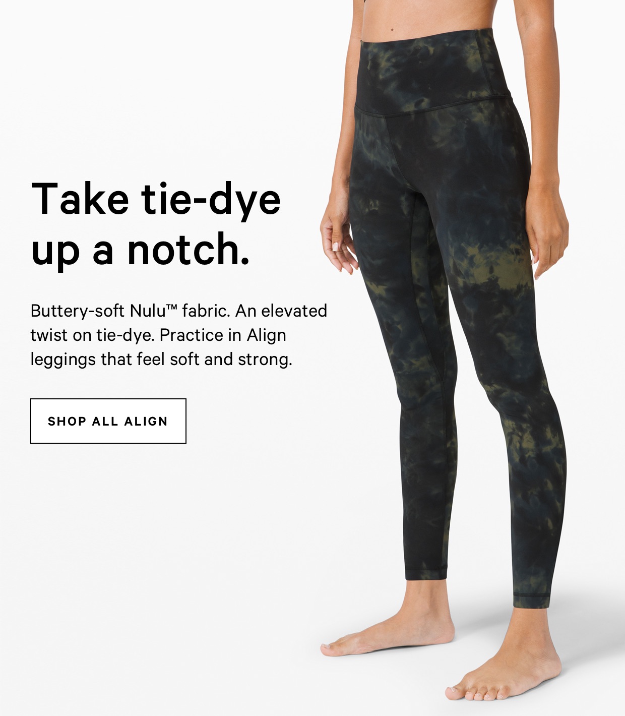 lululemon green tie dye leggings