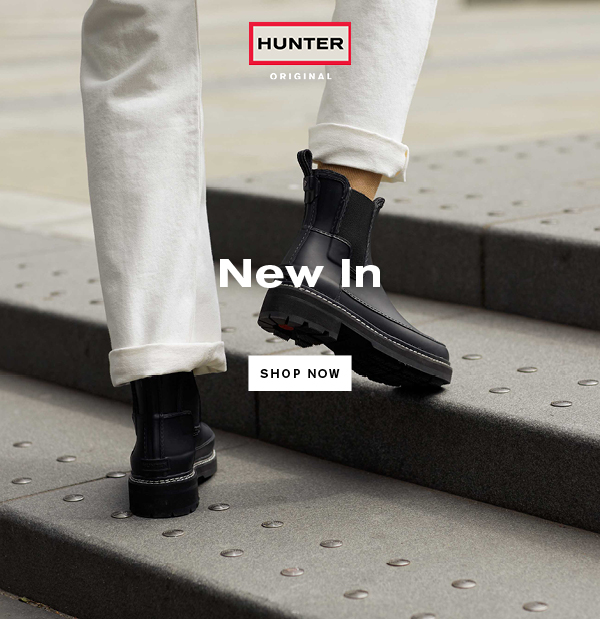 hunter loafer boots