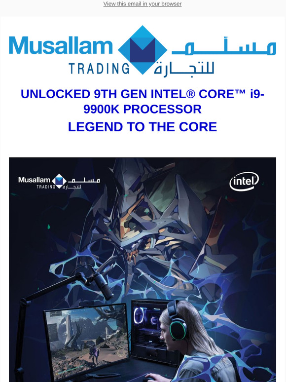 unlocked 9TH gen intel® core™ i9-9900K processor