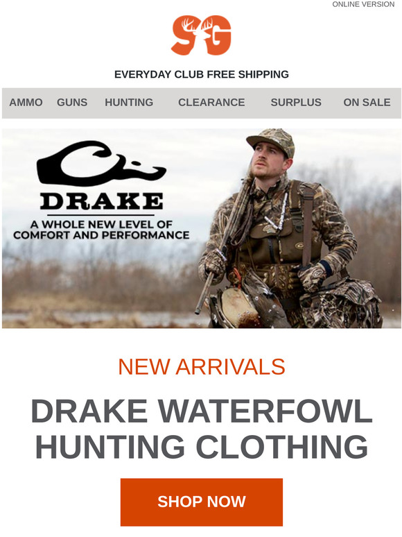 drake waterfowl hunting clothes