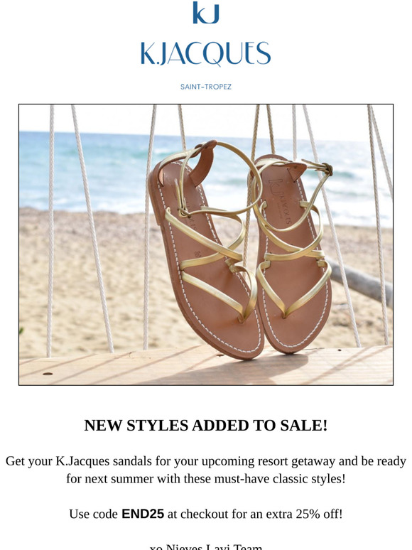 k jacques sandals sale