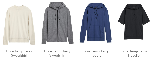 Core Temp Terry Hoodie Factory Sale, UP 