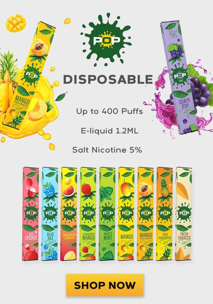 Vape Density Pop 5 Disposable 400 Puffs Milled