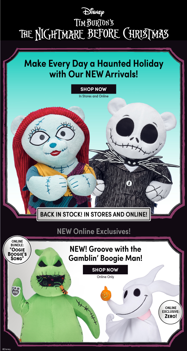 oogie boogie man build a bear