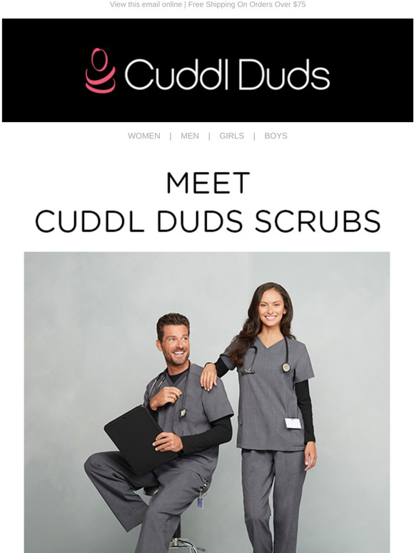 Cuddl Duds NEW! Introducing Cuddl Duds scrubs and underscrubs Milled