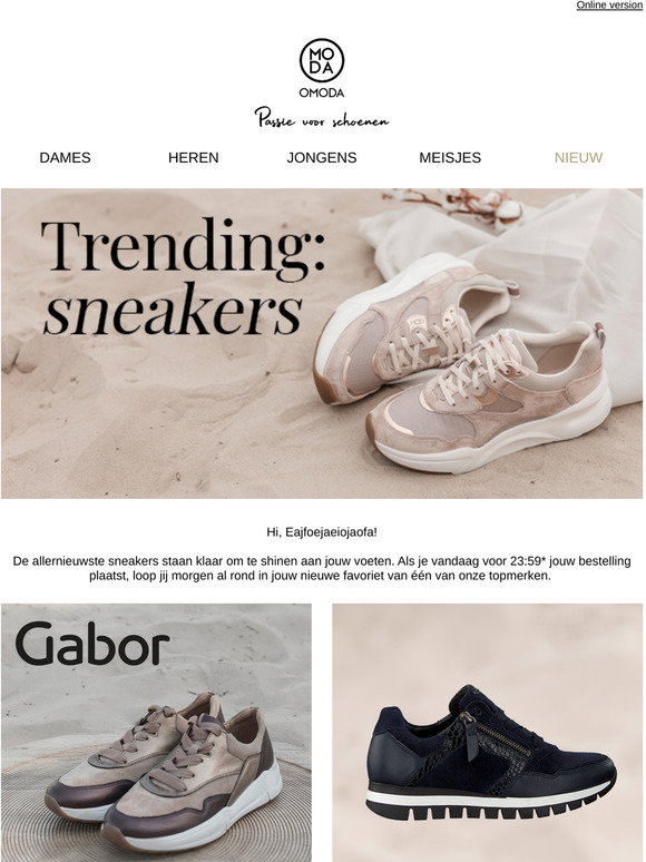 Omoda.nl | Passie voor schoenen, sinds 1875: Trending now: sneakers van de  mooiste merken | Milled
