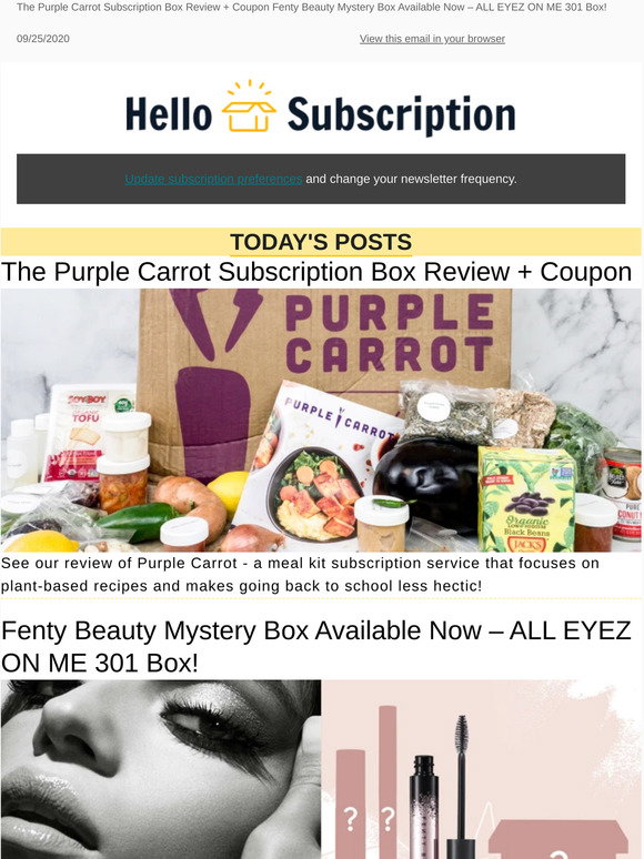 Fenty Beauty Mystery Box Review - September 2020