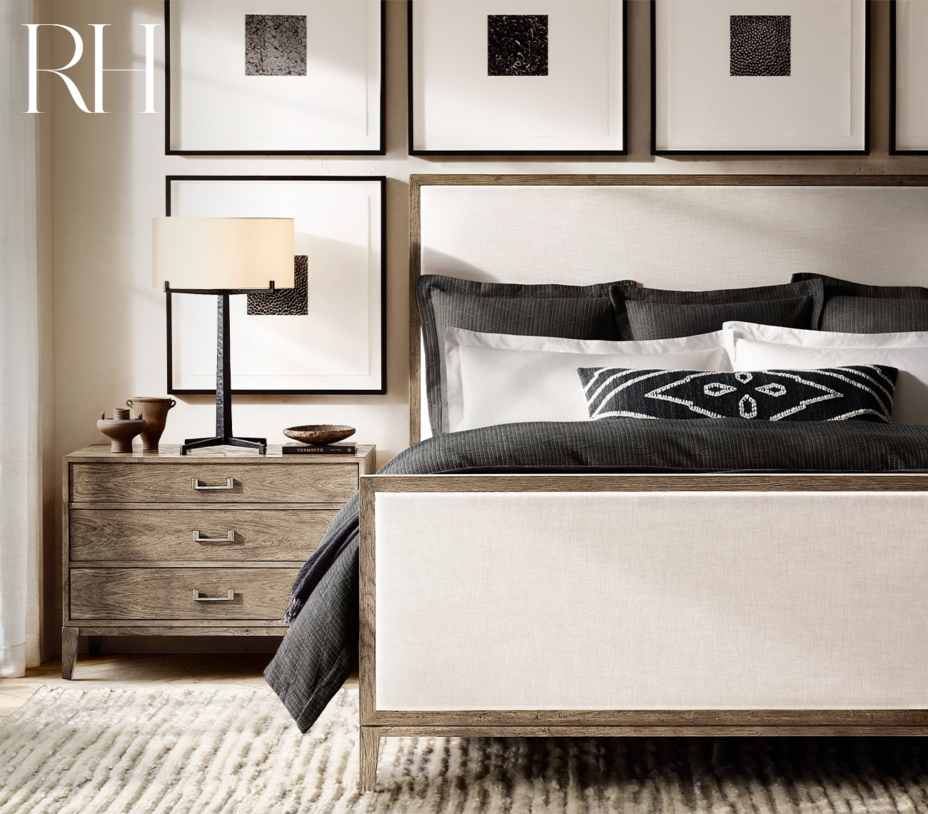 Restoration Hardware The Cayden Campaign Collection for Bed & Bath