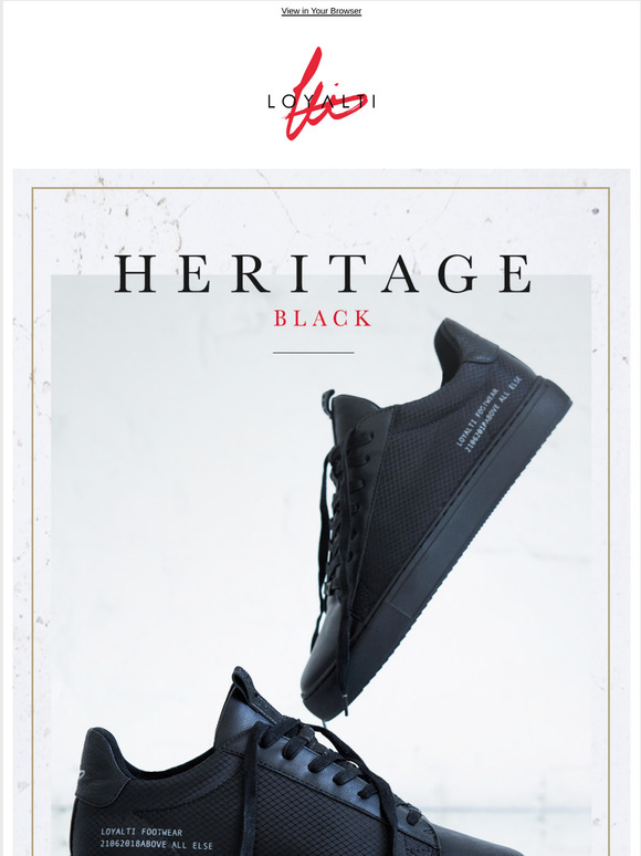 HERITAGE BLACK - NOW LIVE