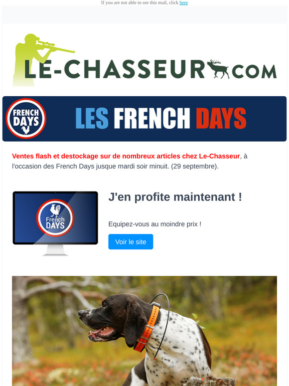 C'est parti pour les French Days !