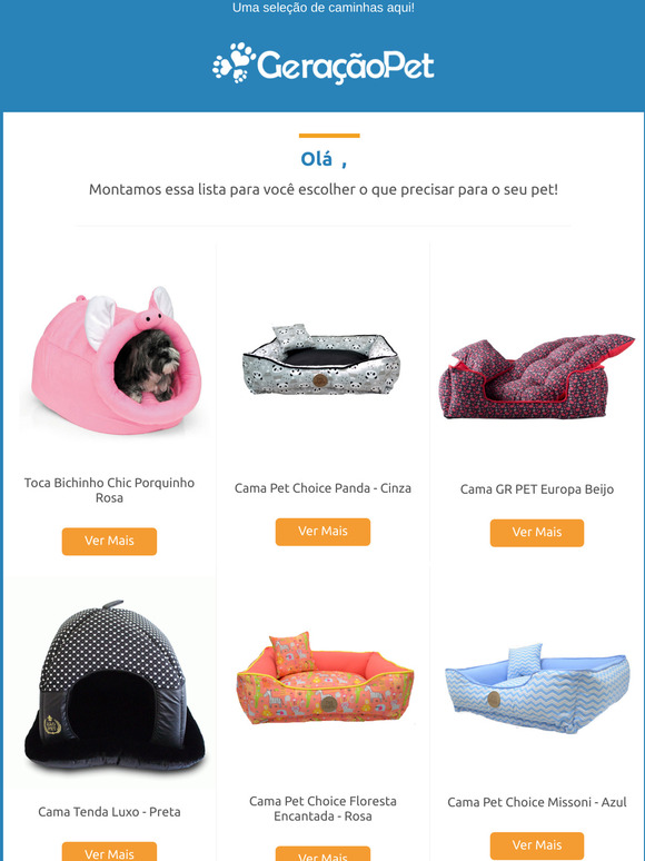 Seu pet muito bem confortável!