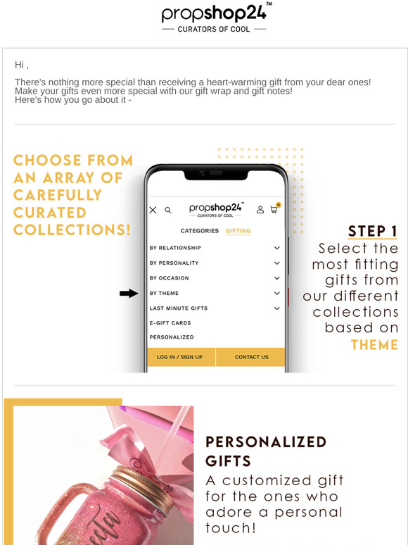 Gifting made super Easy and Awesome! 🎁