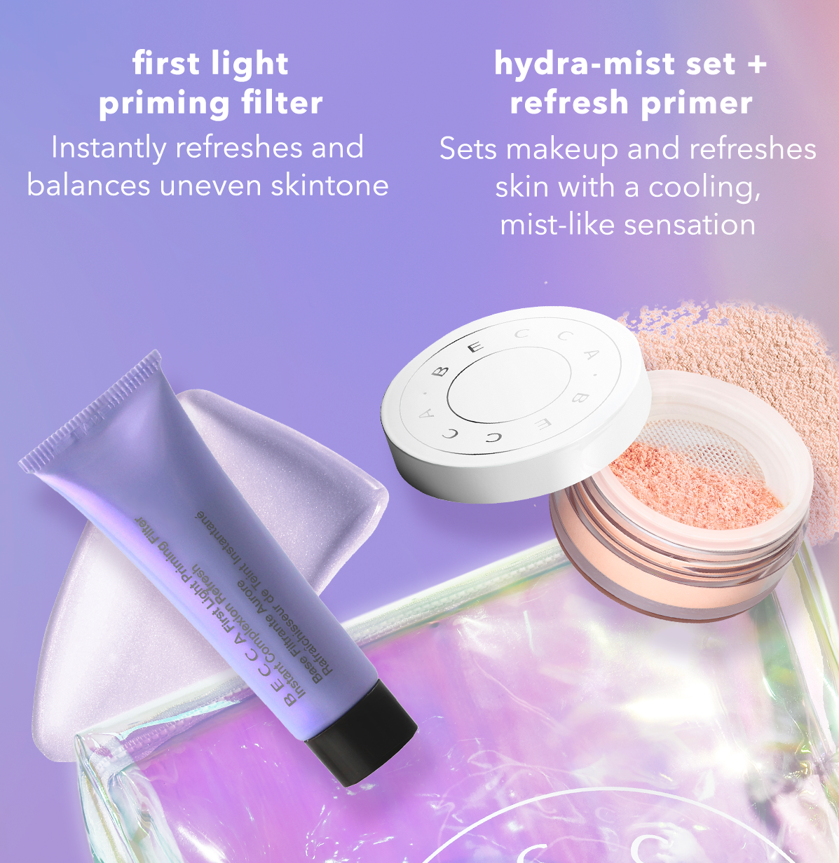 becca free makeup bolsa