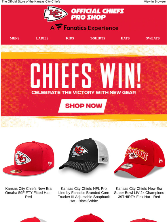 kansas city chiefs proshop