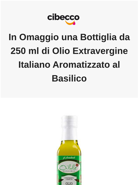 Promozione di Oilalà sugli ordini superiori a 60€