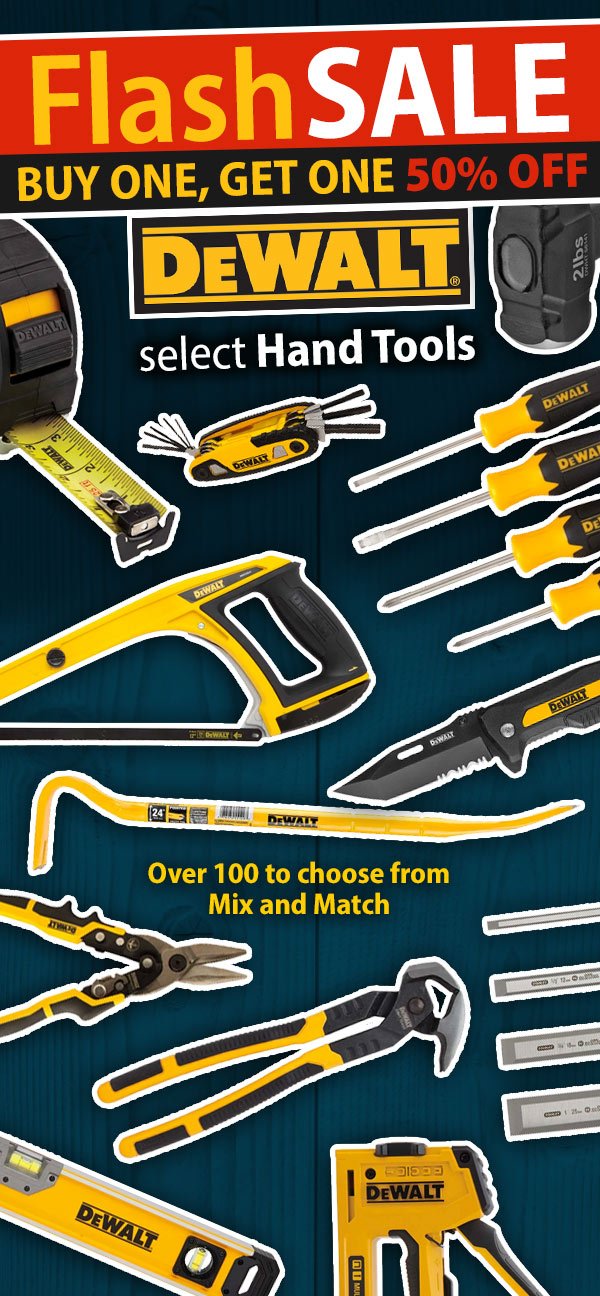 dewalt hand tools
